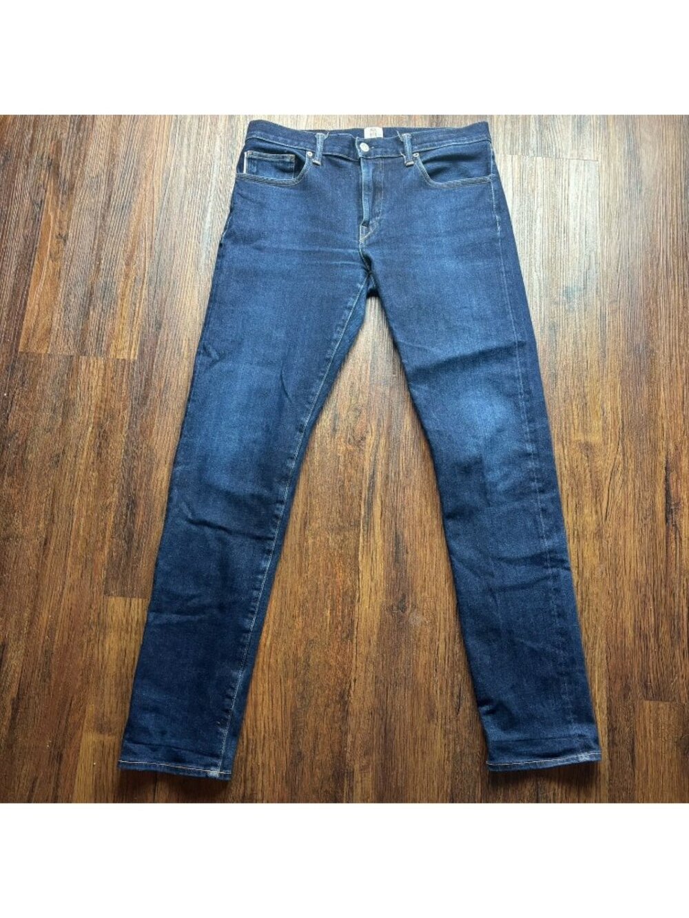 Hiroshi Kato The Pen Slim 4 Way Indigo Black Raw Selvedge Jeans Size 33x30